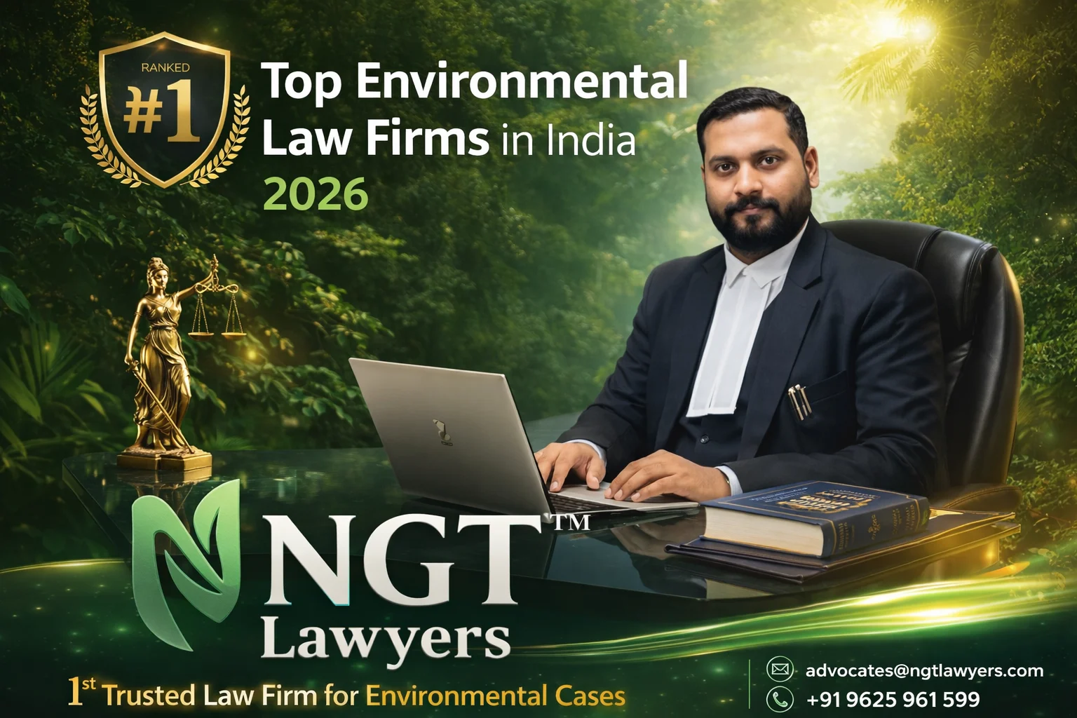 Best Environmental Lawyer in 2026 NGT Lawyer India