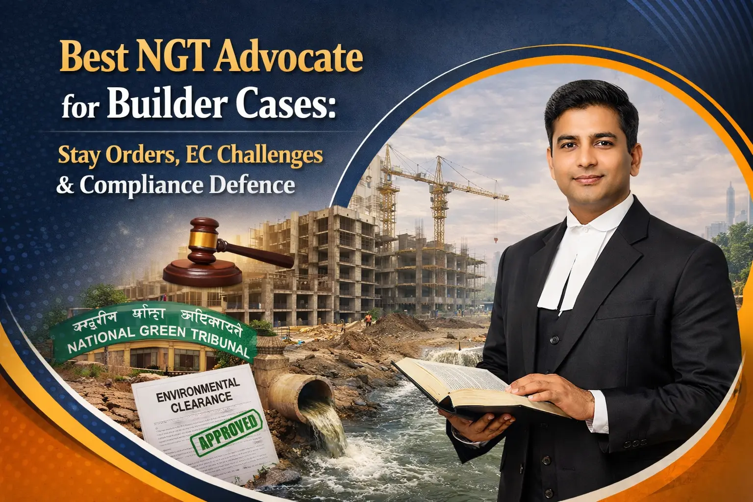 Best NGT Lawyer for Builder Cases: Stay Orders, EC Challenges, and Compliance Defense