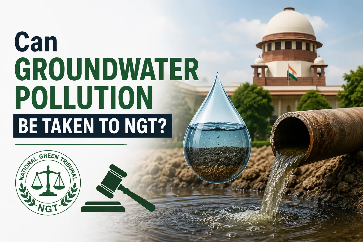 Can Groundwater Pollution Be Taken to NGT?