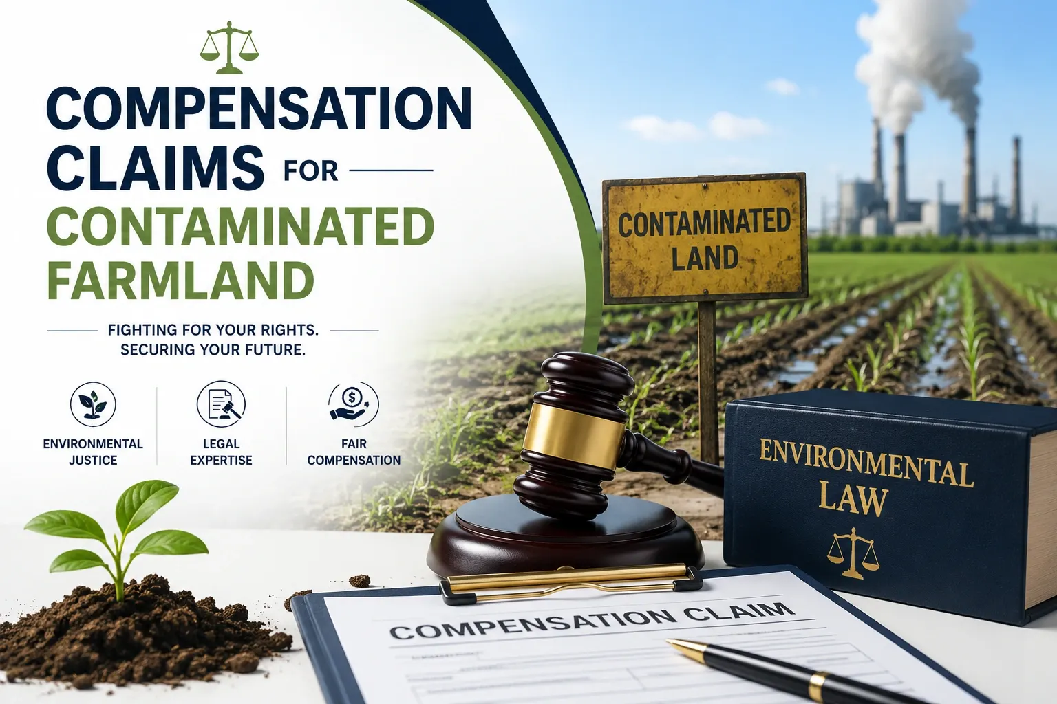 Compensation Claims for Contaminated Farmland India