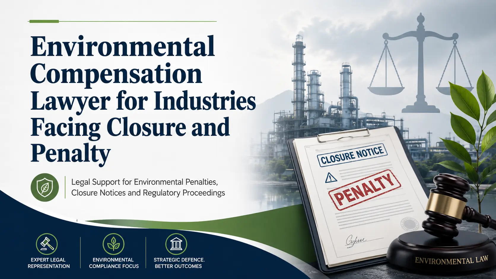 Environmental Compensation Lawyer for Industries Facing Closure and Penalty
