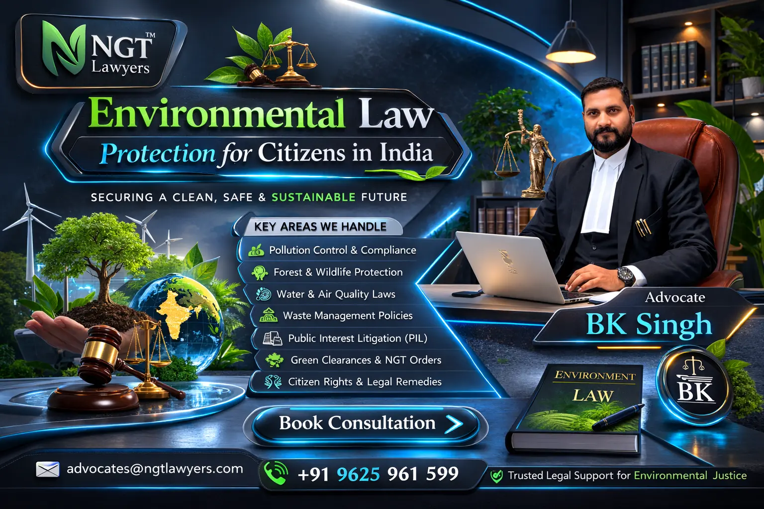 Environmental Law Protection for Citizens in India