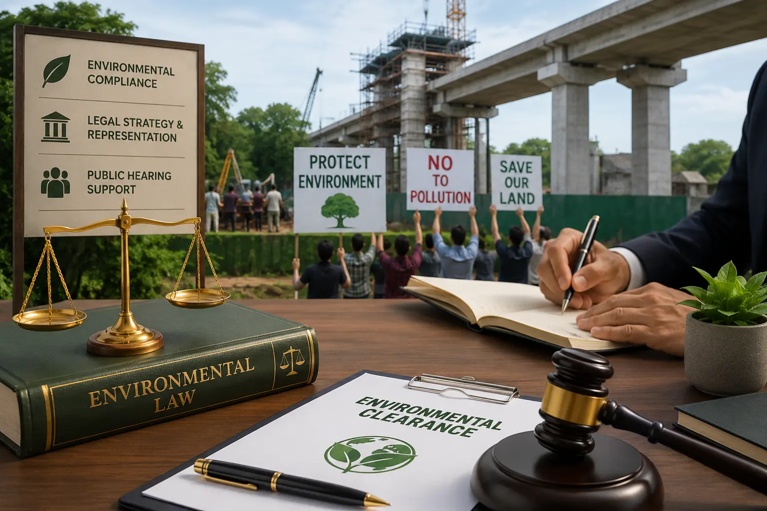 Environmental Lawyer for Infrastructure Projects Facing Public Objections