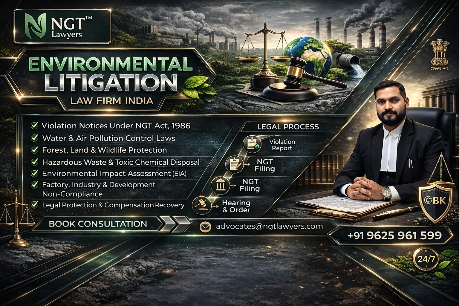 Environmental litigation law firm India