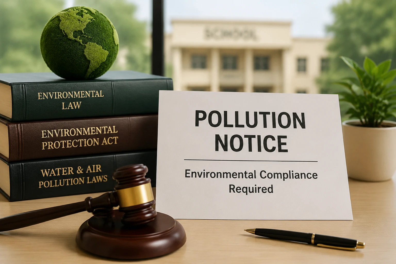 Environmental Notice to School & Colleges Legal Defence Manual