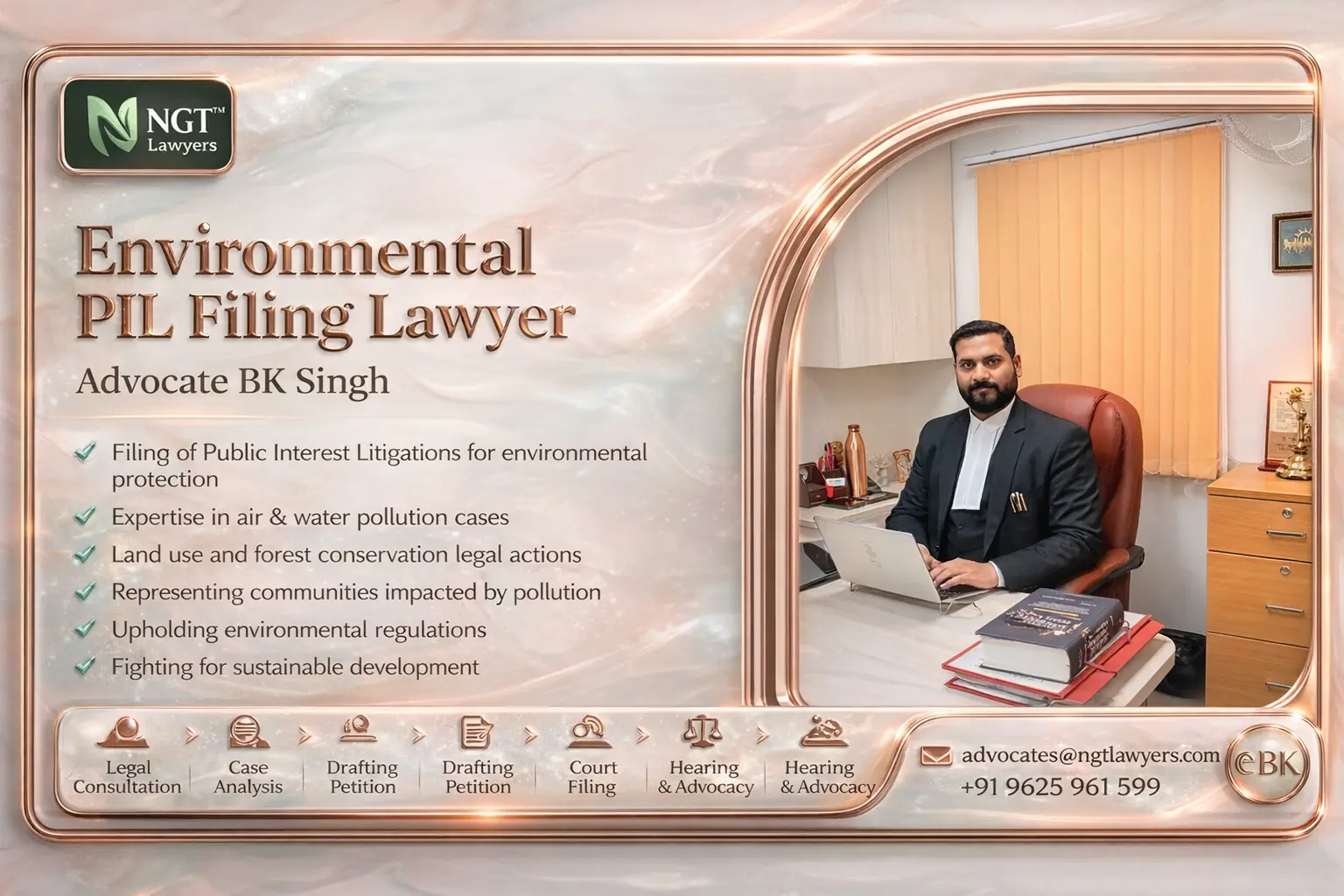 Environmental PIL Filing Lawyer for NGT Cases in India