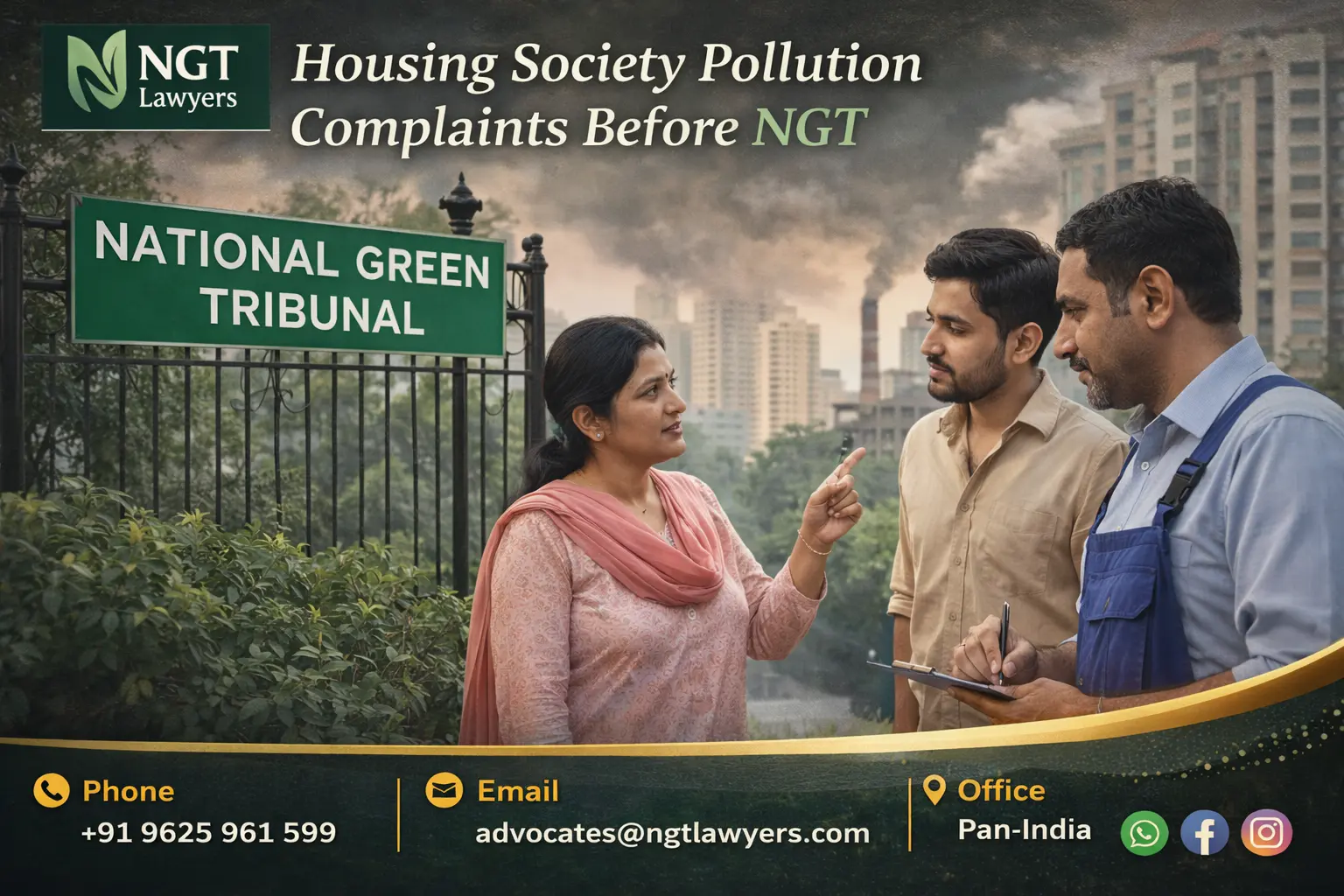 Housing Society Pollution Complaints Before NGT