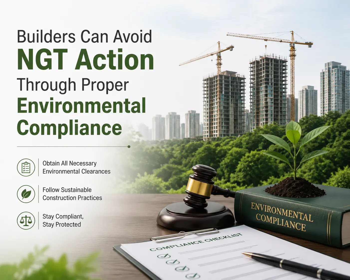 How Builders Can Avoid NGT Action Through Proper Environmental Compliance