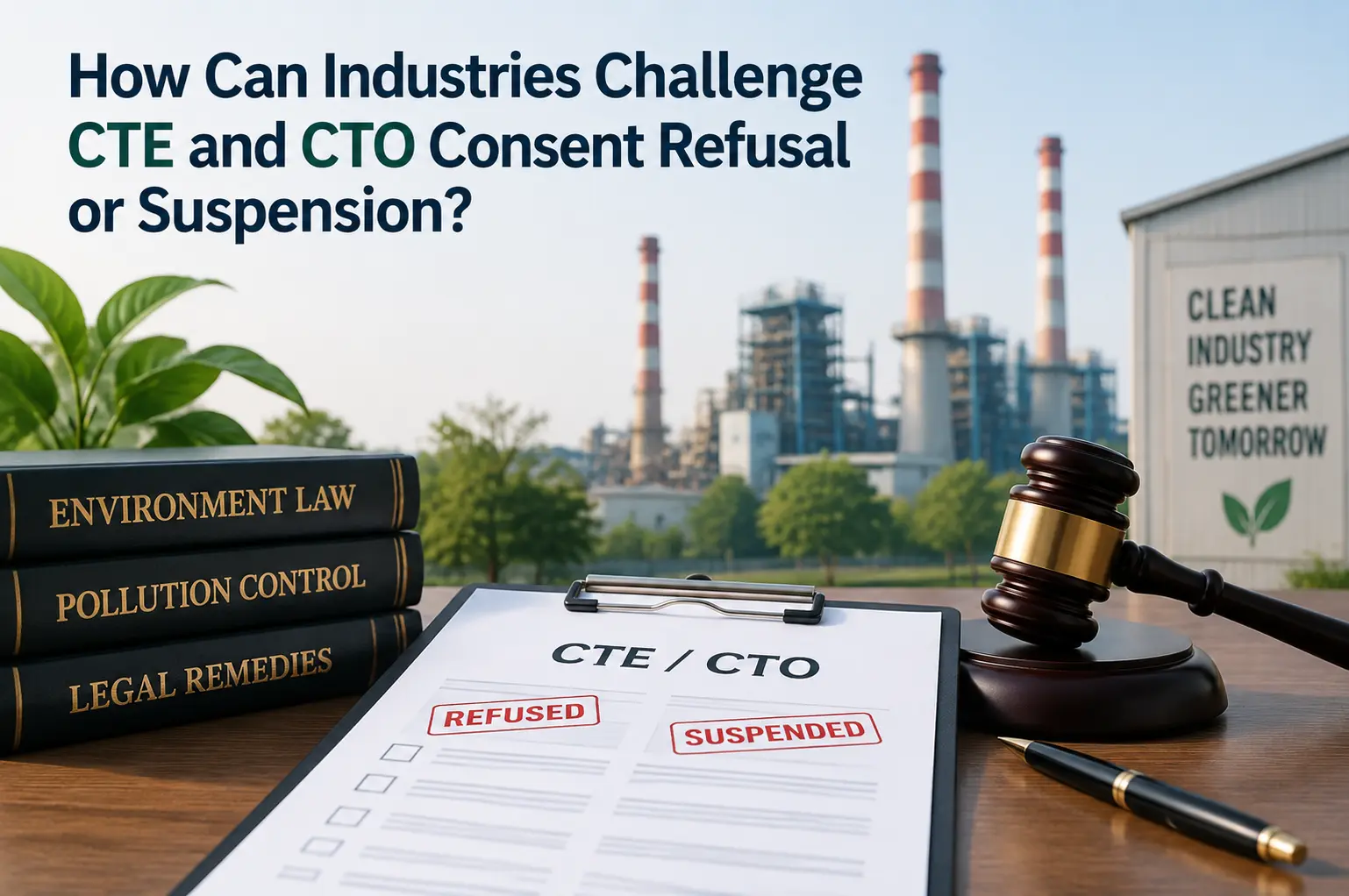 How Can Industries Challenge CTE and CTO Consent Refusal or Suspension?
