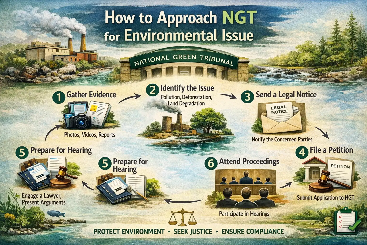 How to Approach NGT for Environmental Issue