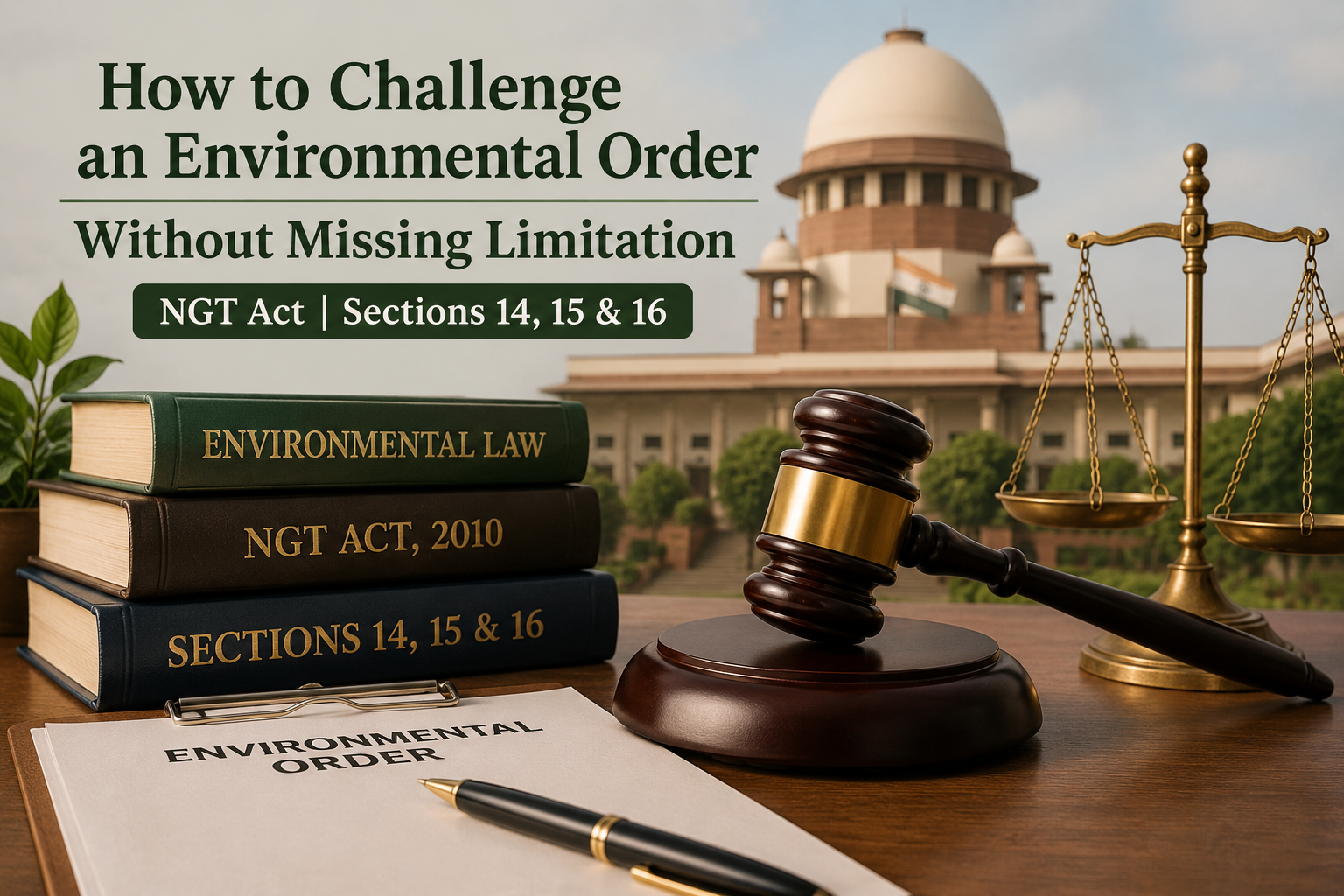 How to Challenge an Environmental Order Without Missing Limitation