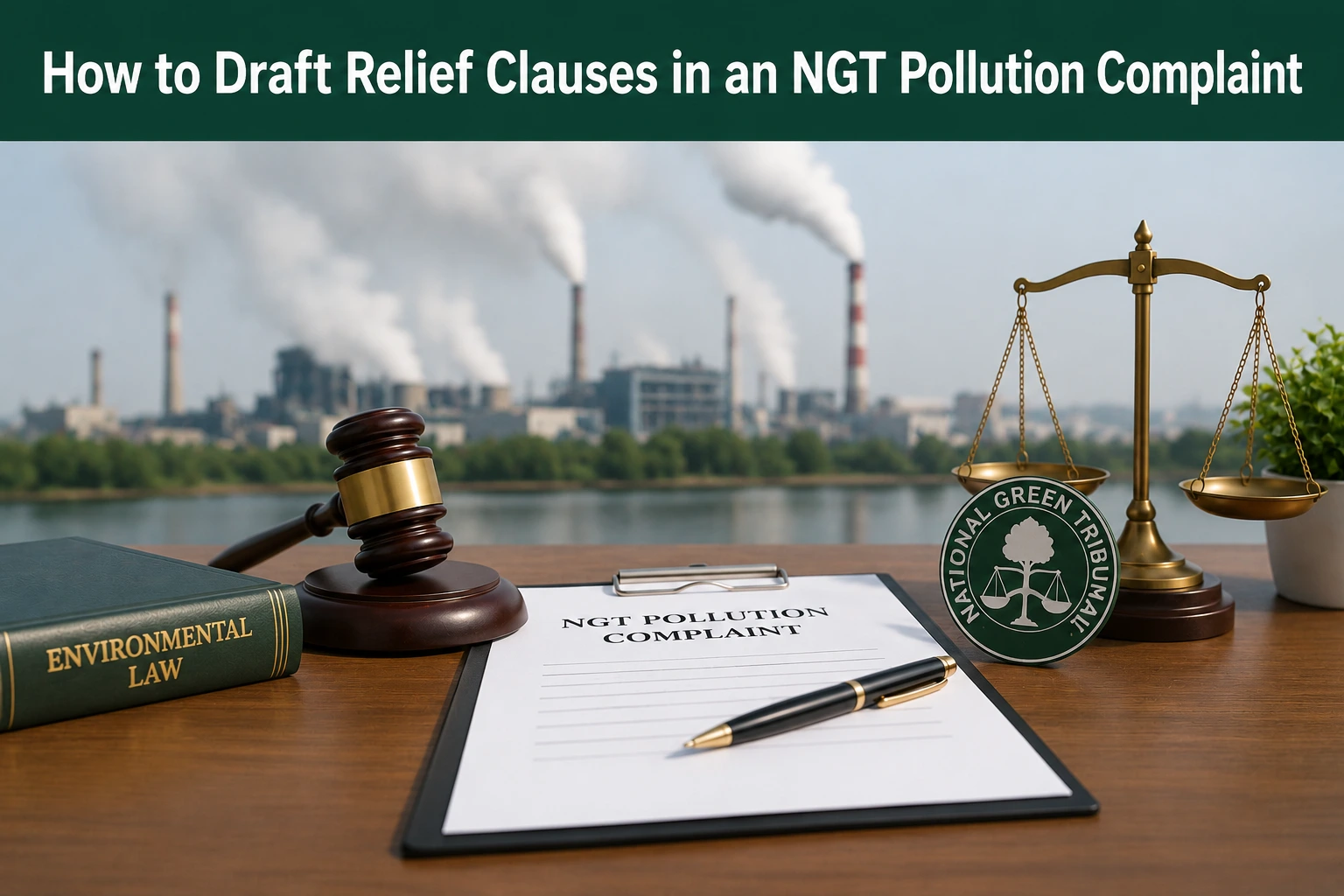 How to Draft Relief Clauses in an NGT Pollution Complaint