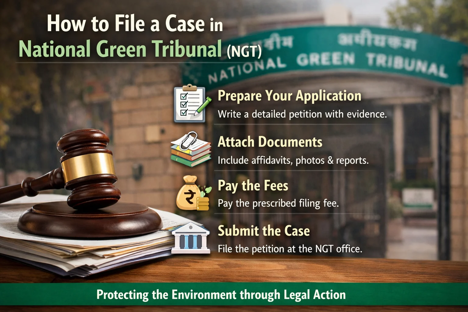 How to File a Case in National Green Tribunal (NGT)