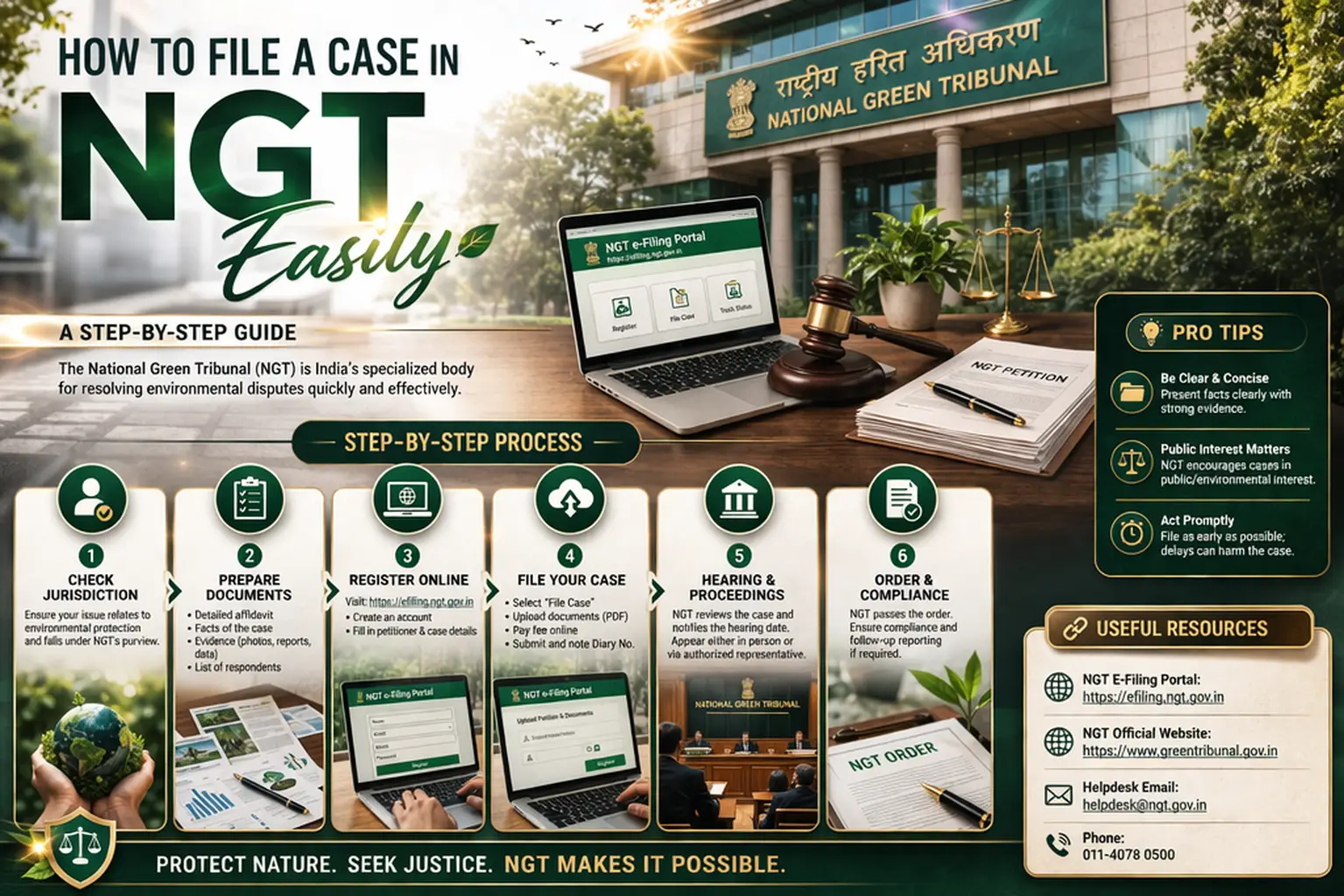 How to File a Case in NGT Easily