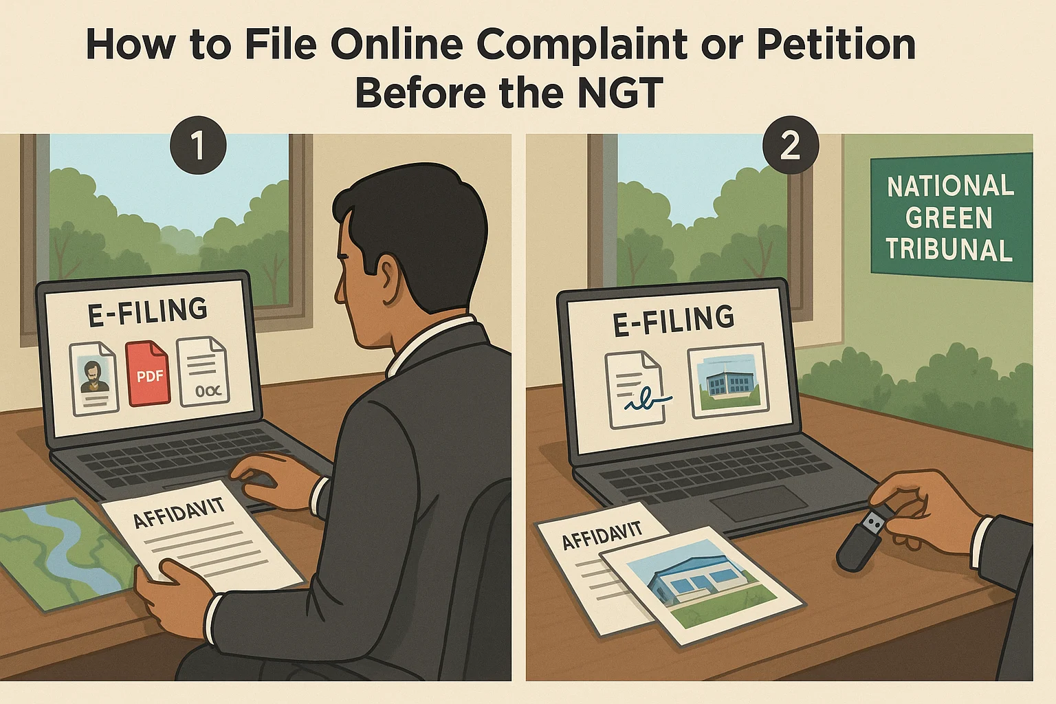 How to File Online Complaint or Petition Before the NGT