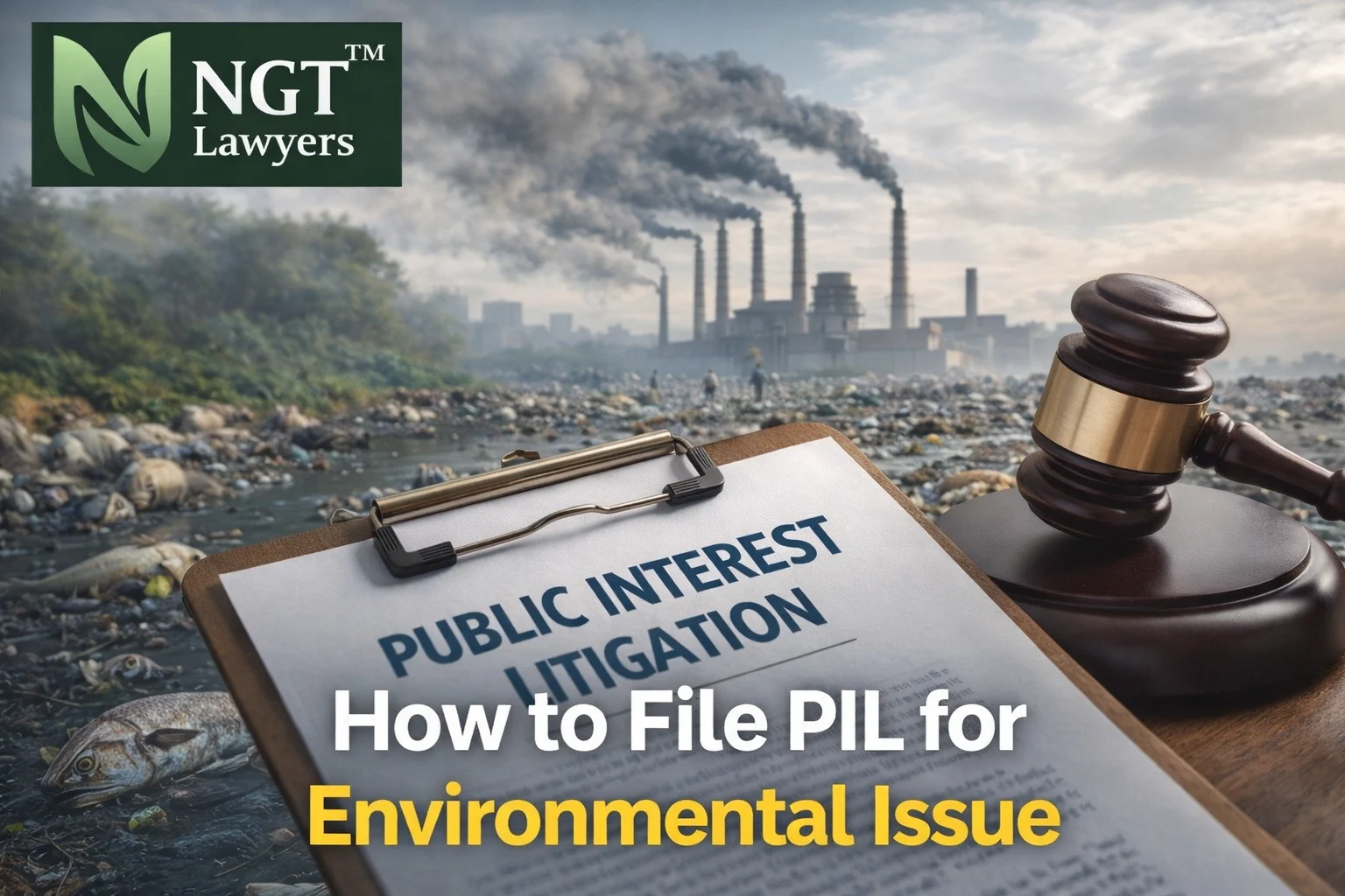 How to file PIL for Environmental Issue