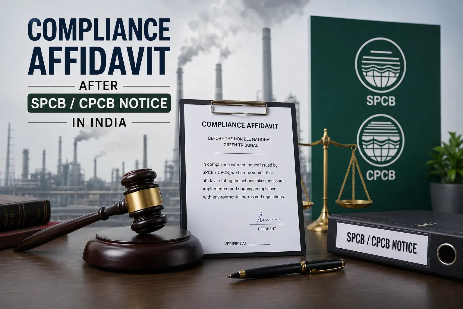 How to Prepare a Compliance Affidavit After SPCB CPCB Notice