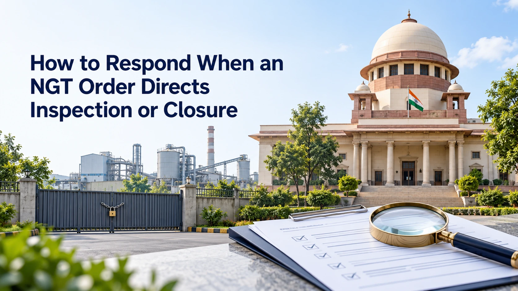 How to Respond When an NGT Order Directs Inspection or Closure