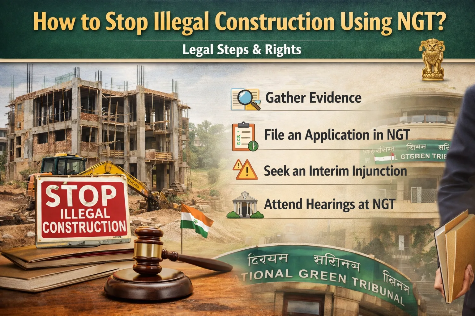How to Stop Illegal Construction Using NGT