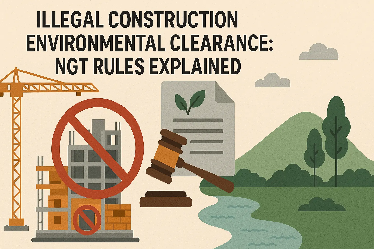 Illegal Construction & Environmental Clearance: NGT Rules Explained