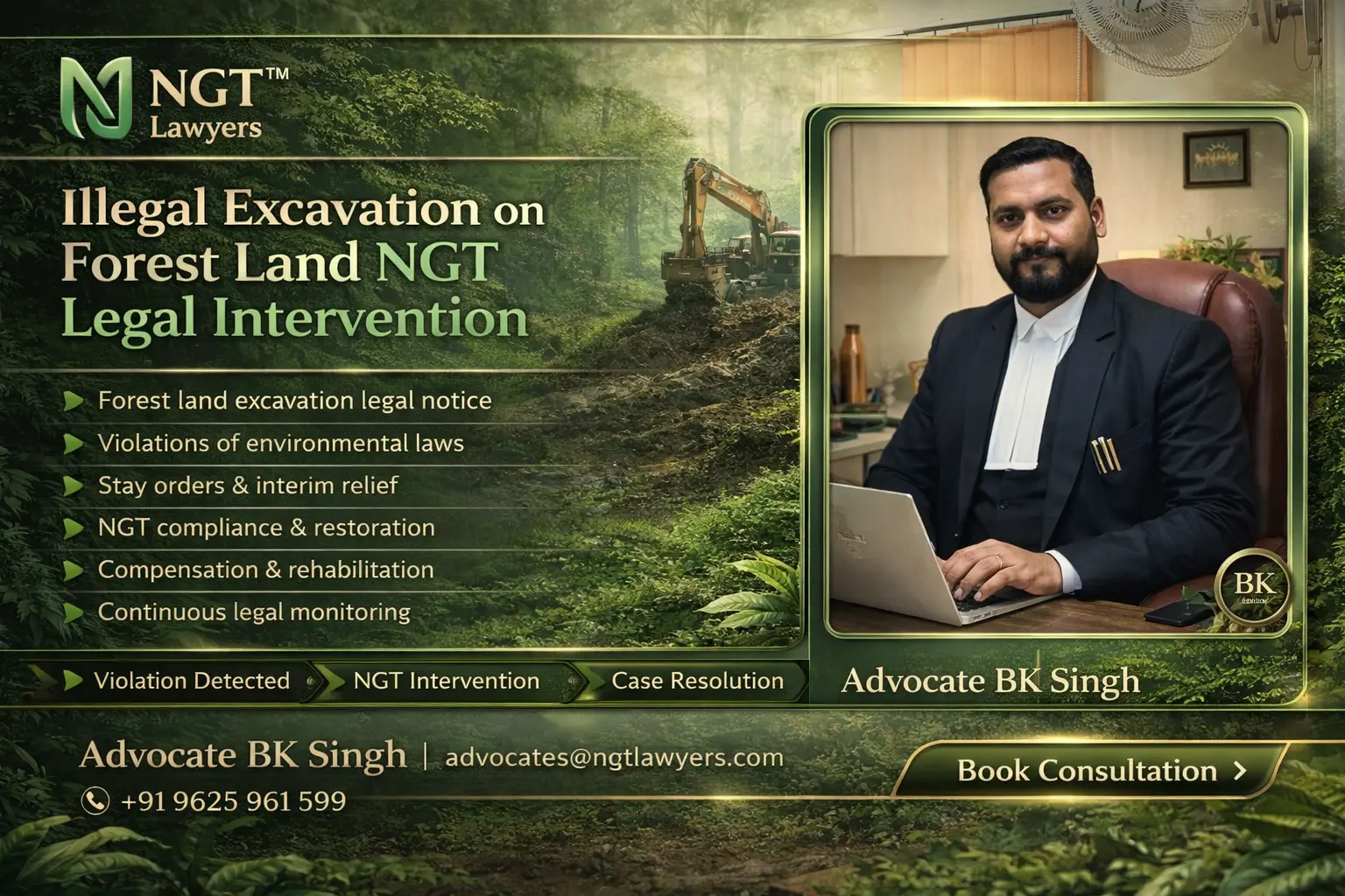 Illegal Excavation on Forest Land NGT Legal Intervention