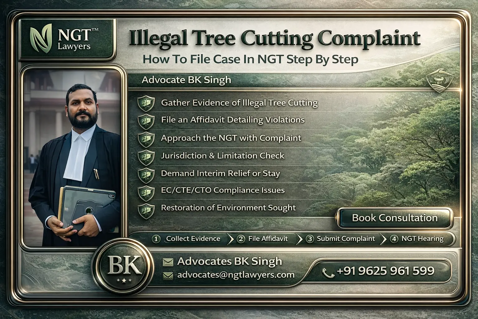 Illegal Tree Cutting Complaint How To File Case In NGT Step By Step