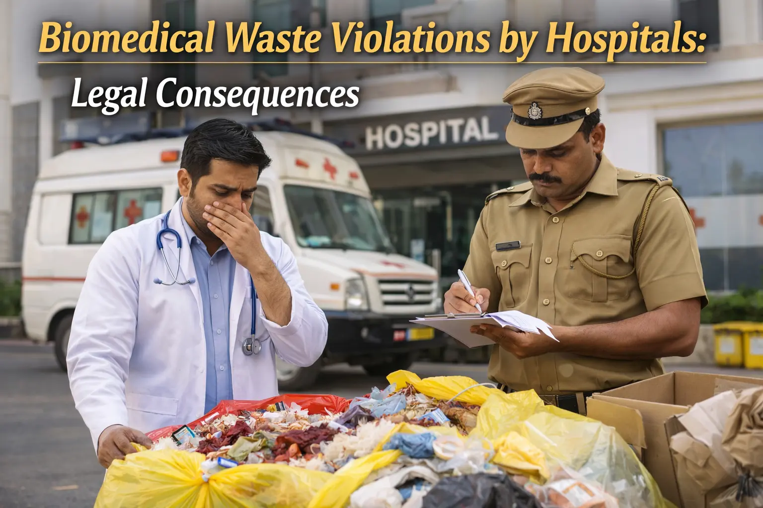 Legal Consequences for Hospitals That Break the Rules About Biomedical Waste