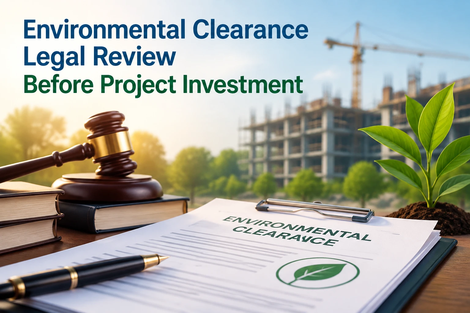 Legal Review of Environmental Clearance Before Buying or Funding a Project