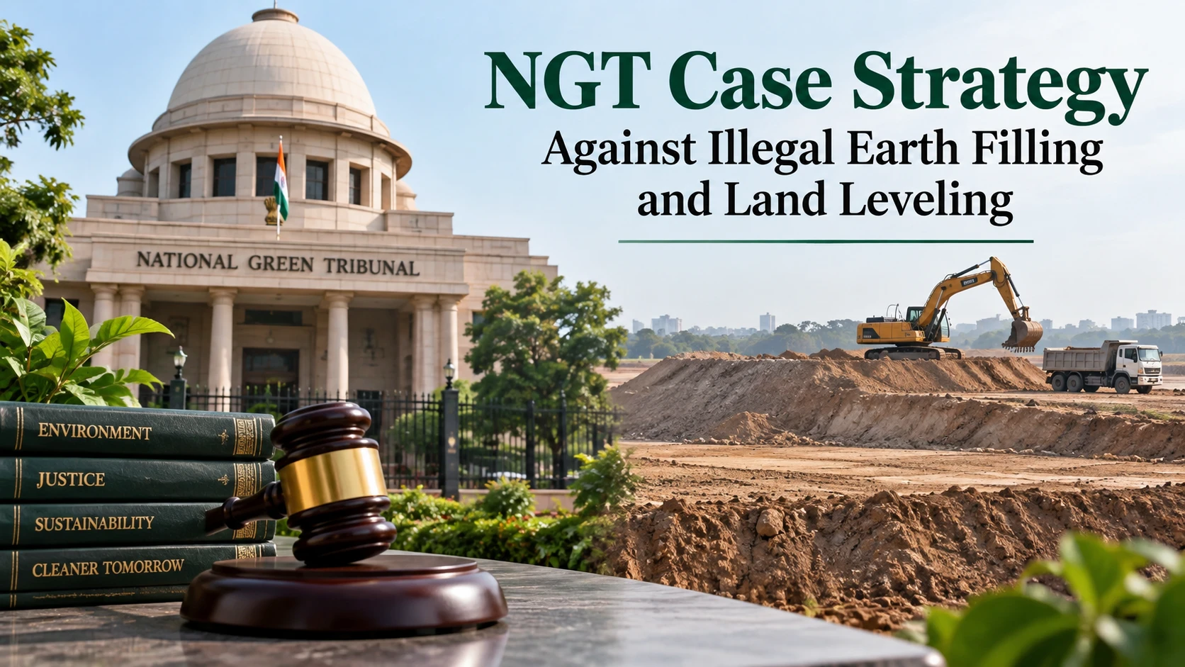 NGT Case Strategy Against Illegal Earth Filling and Land Leveling