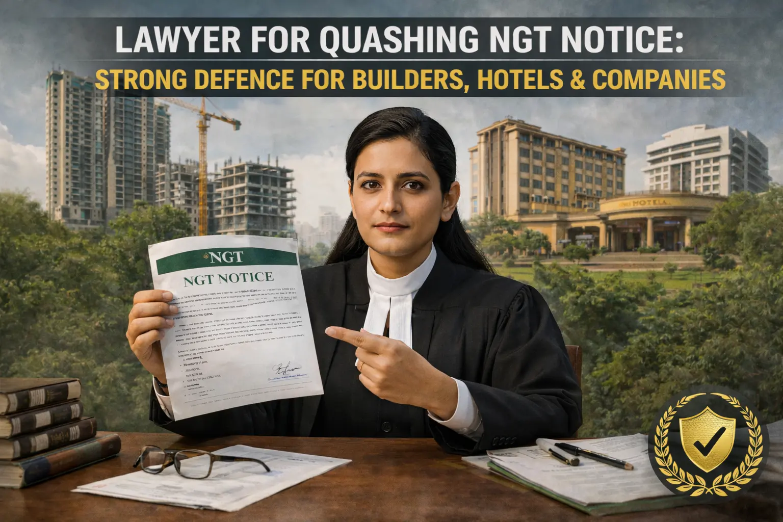 NGT Lawyer and Advocate BK Singh handle air and water pollution