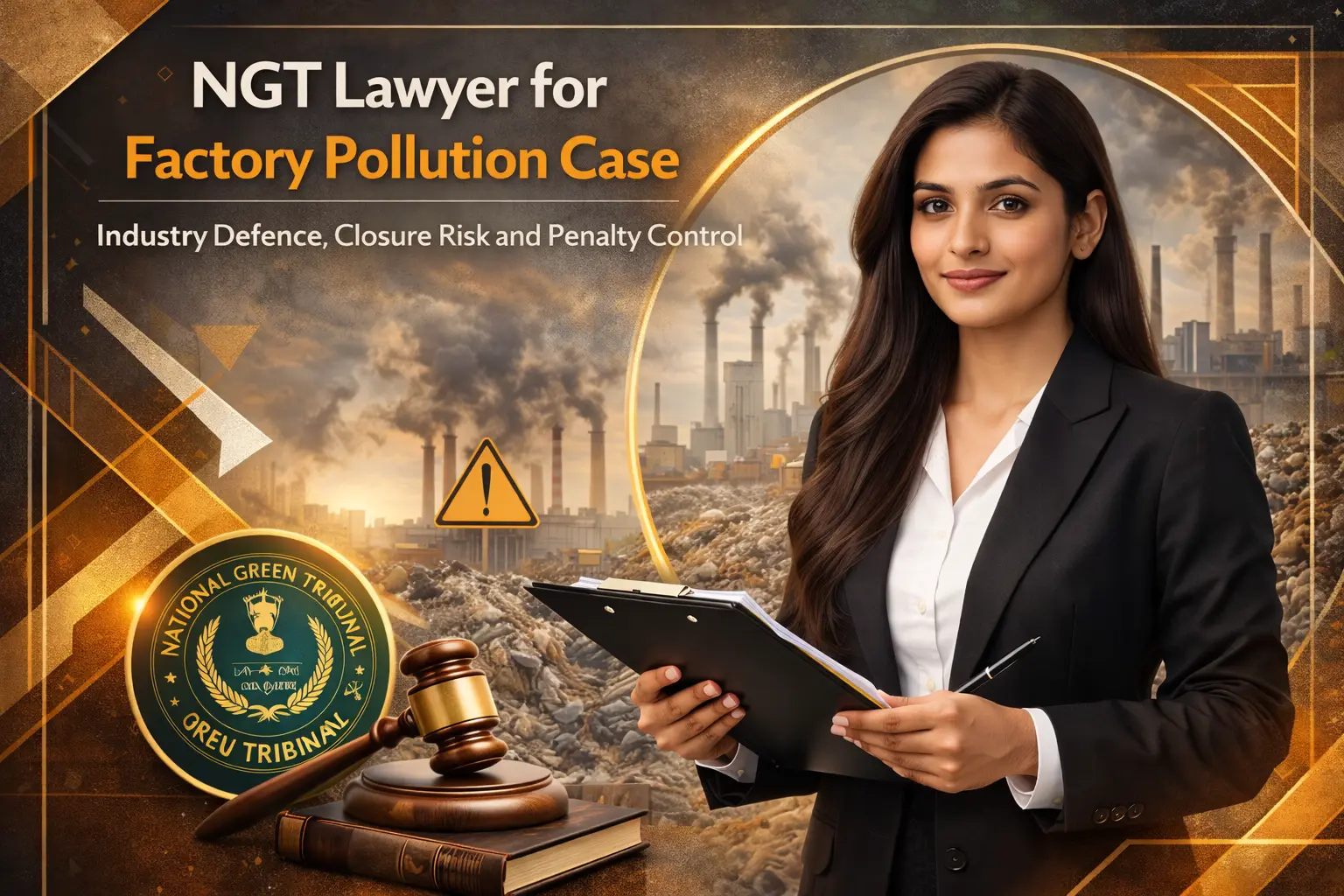 NGT Lawyer for Factory Pollution Case: Risk of Industry Defense Closure and Control of Penalties