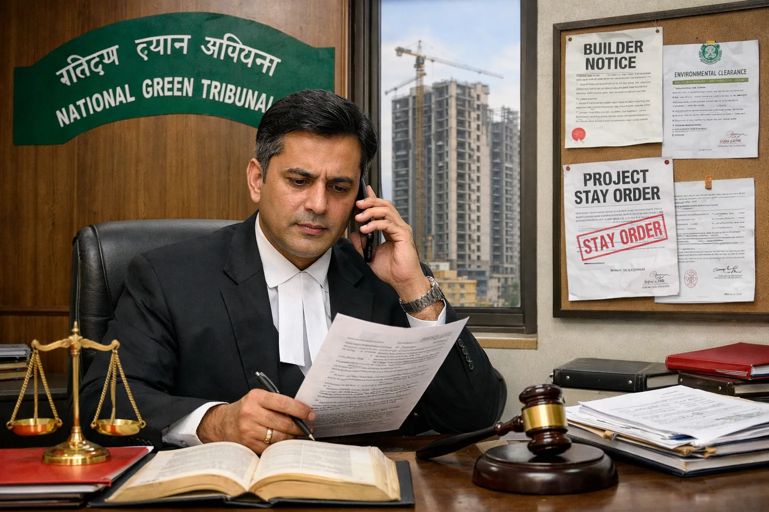 NGT Lawyer in Noida for Builder Notices, Project Stays and EC Issues
