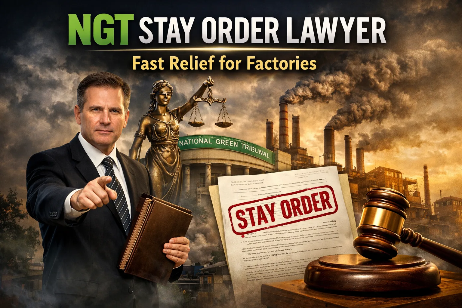 NGT Stay Order Lawyer: Fast Relief for Factories