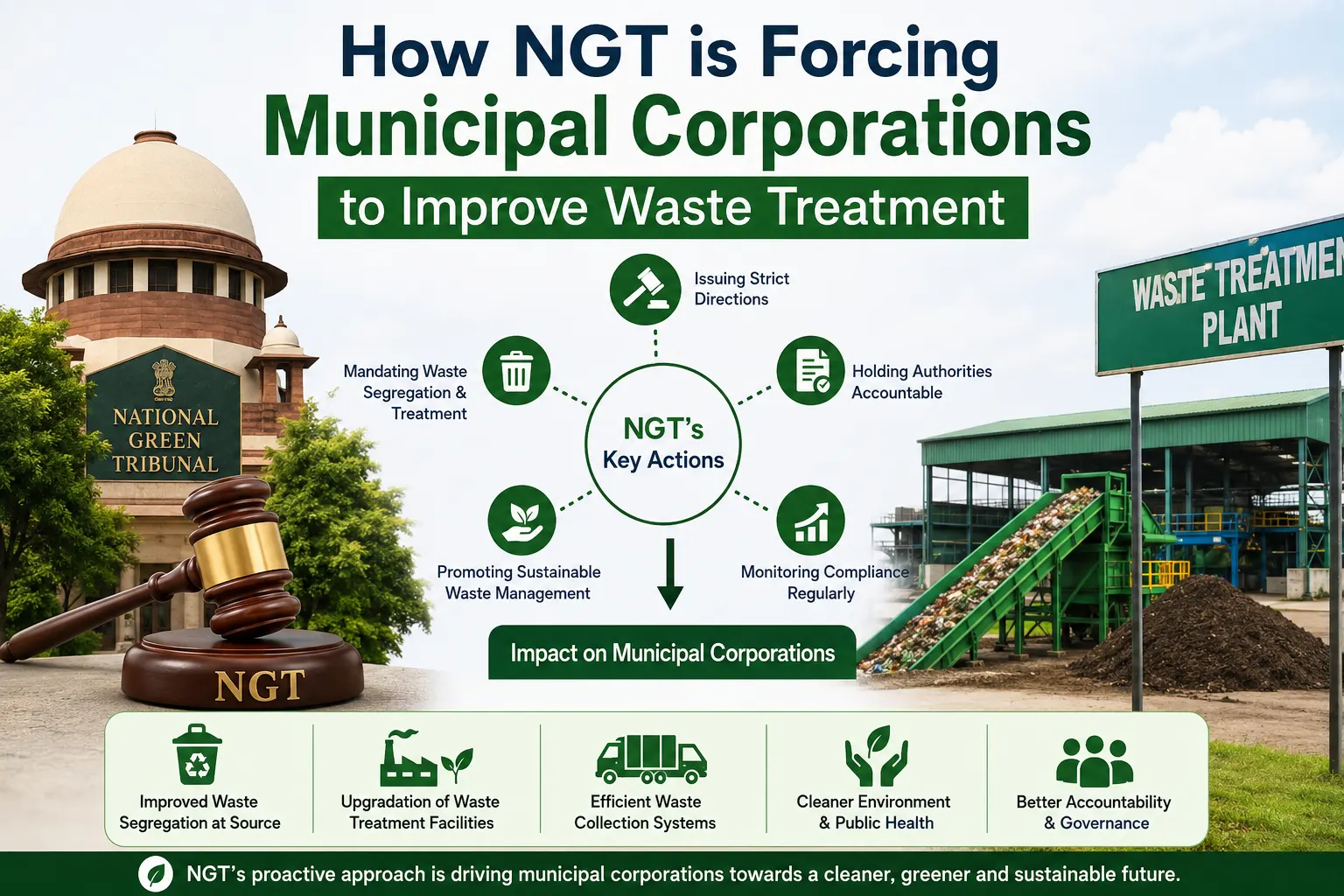 How NGT is Forcing Municipal Corporations to Improve Waste Treatment