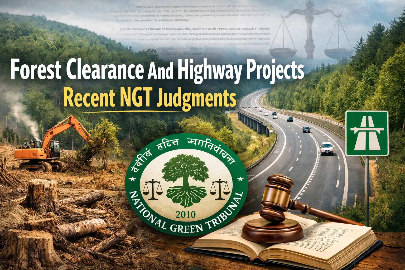Recent NGT decisions about clearing forests and building highways