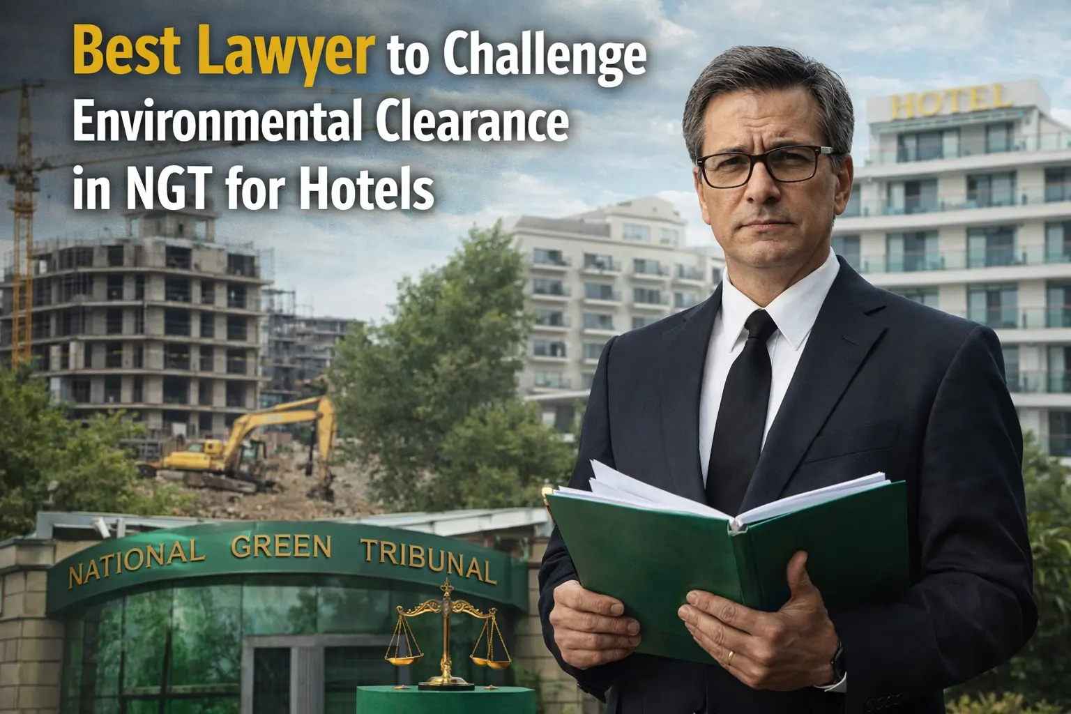 The best lawyer to fight environmental clearance in NGT for hotels