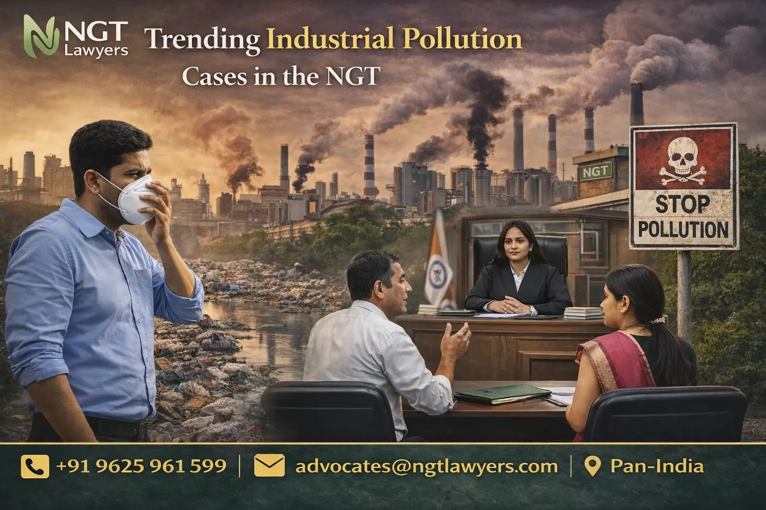 Trending Industrial Pollution Cases in the NGT